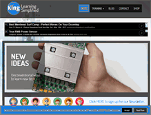 Tablet Screenshot of nwking.org